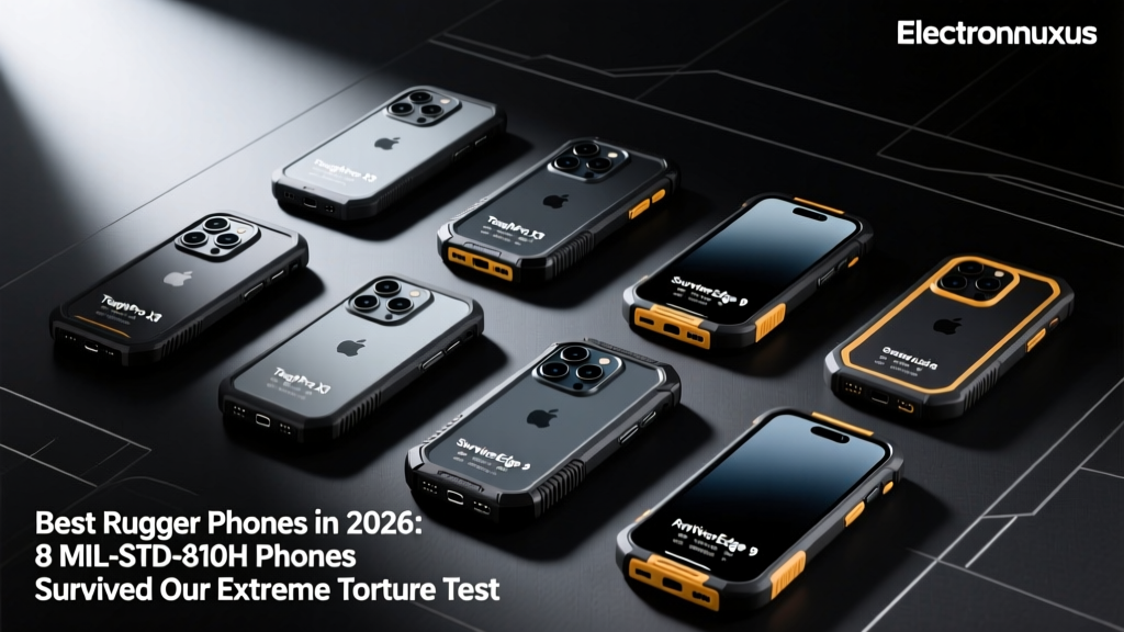 Best Rugged Phones in 2026: 8 MIL-STD-810H Phones Survived Our Extreme Torture Test