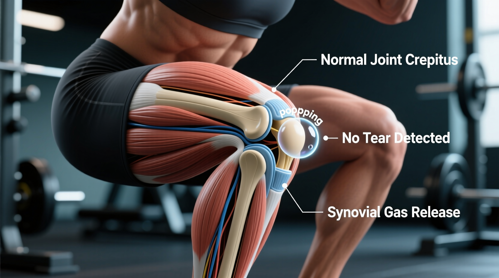 why does my knee pop when i squat should i worry or not