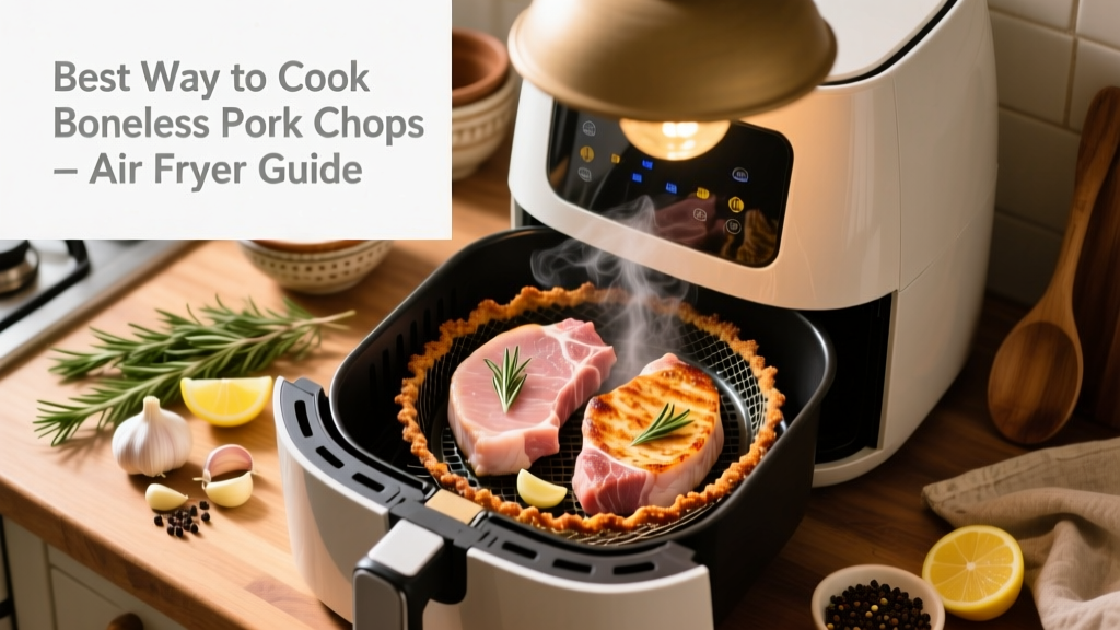 Best Way to Cook Boneless Pork Chops: Air Fryer Guide