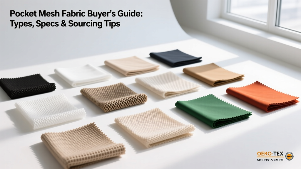Pocket Mesh Fabric Buyer’s Guide: Types, Specs & Sourcing Tips