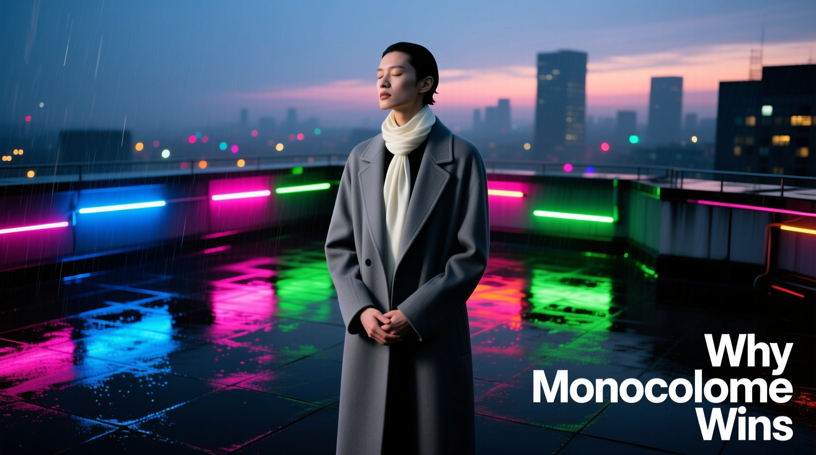 why do multicolored lights feel childish and are monochrome schemes taking over