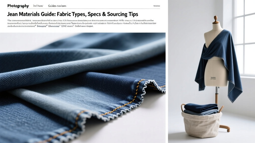 Jean Materials Guide: Fabric Types, Specs & Sourcing Tips