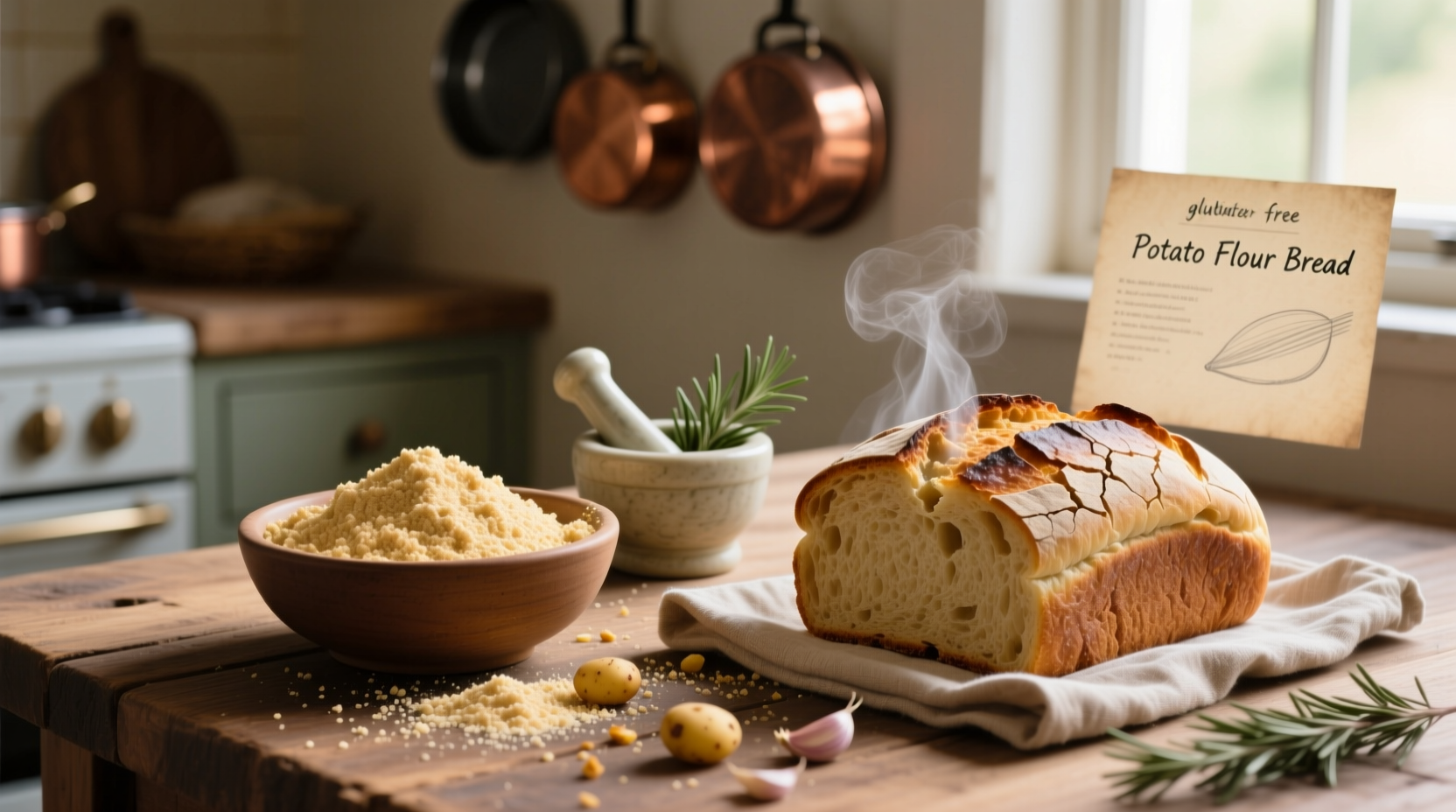 gluten free flour power potato bread recipe