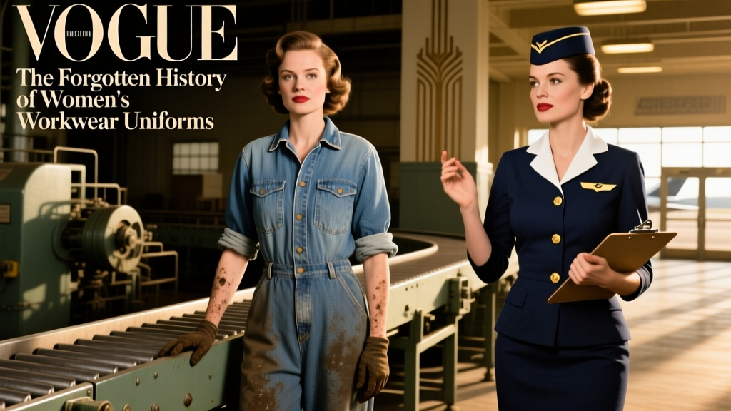 The Forgotten History of Women's Workwear Uniforms