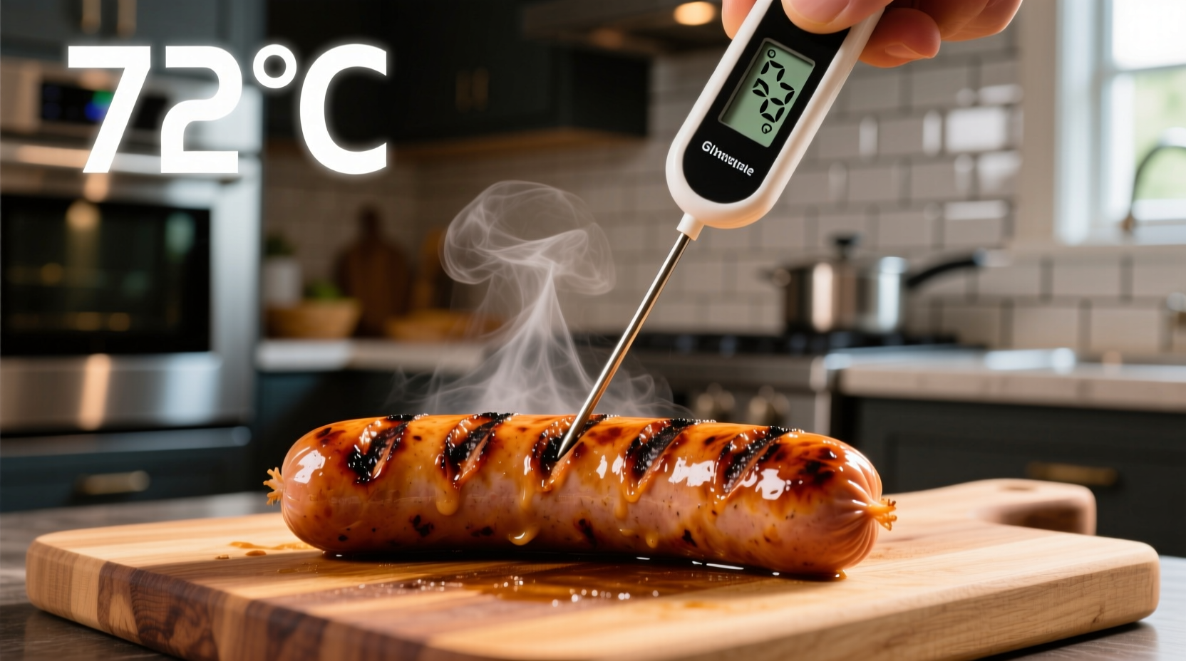 Sausage Internal Temperature: 165°F Safety Standard