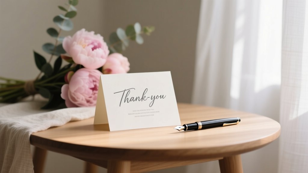 Wedding Thank You Card Phrases (2026) | Tone & Timing Tips