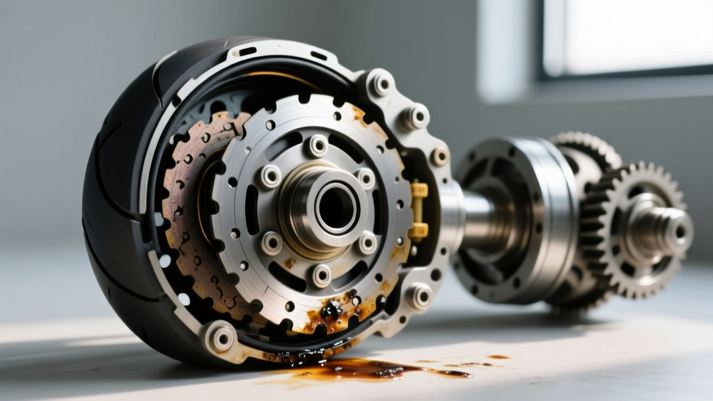 Clutch Burning Smell Diagnosis: Yamaha Clutch Puller Teardown Guide