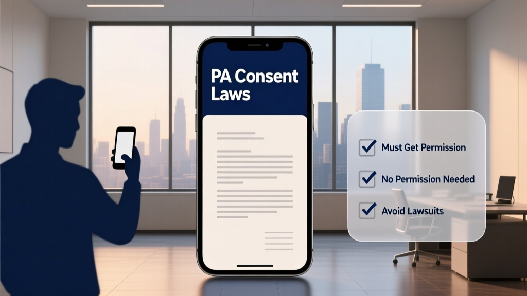 PA Two-Party Consent: When You Must Record Legally