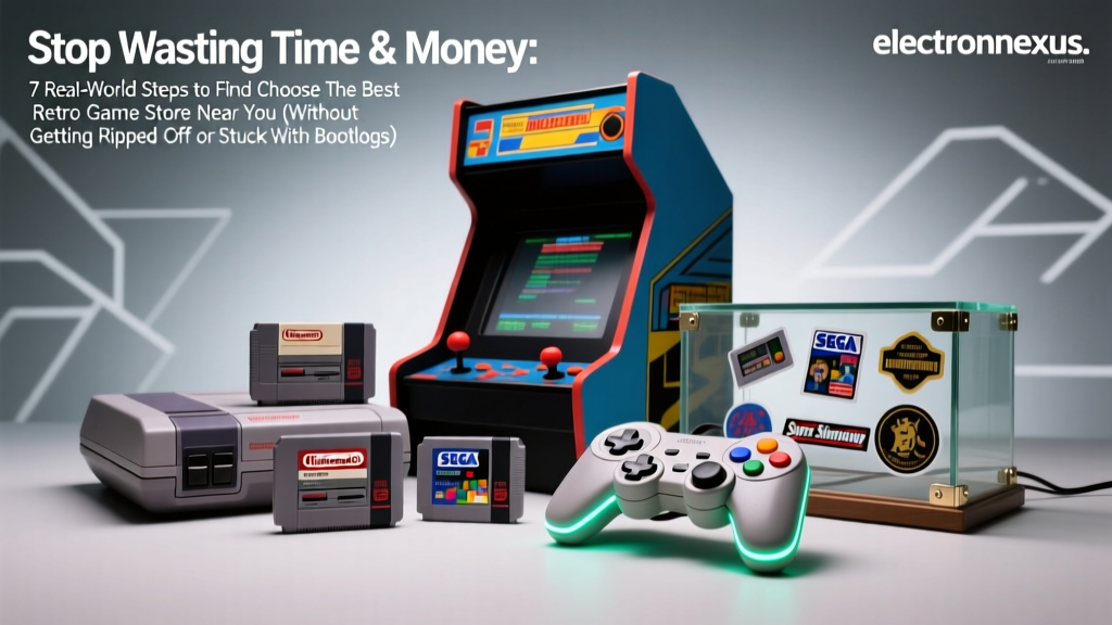 Stop Wasting Time & Money: 7 Real-World Steps to Find Choose The Best Retro Game Store Near You (Without Getting Ripped Off or Stuck With Bootlegs)