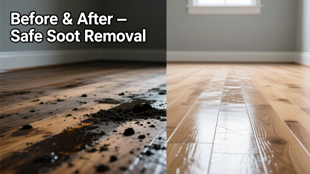 How to Remove Soot from Hardwood Floors Safely
