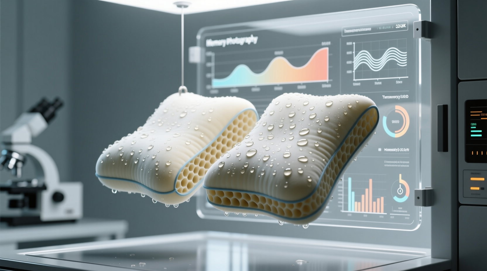 how to clean soaked memory foam cushions
