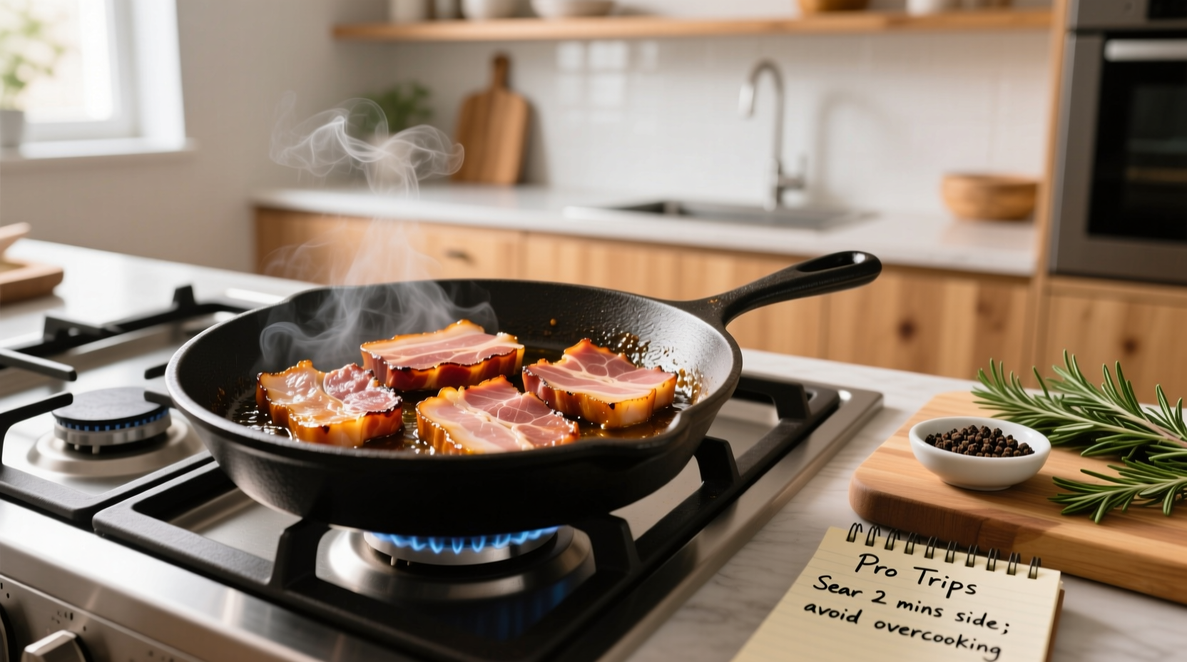 how to cook ham slices