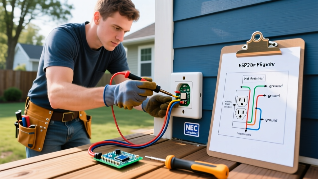 Installing a Weather Resistant Electrical Outlet: Beginner Tutorial
