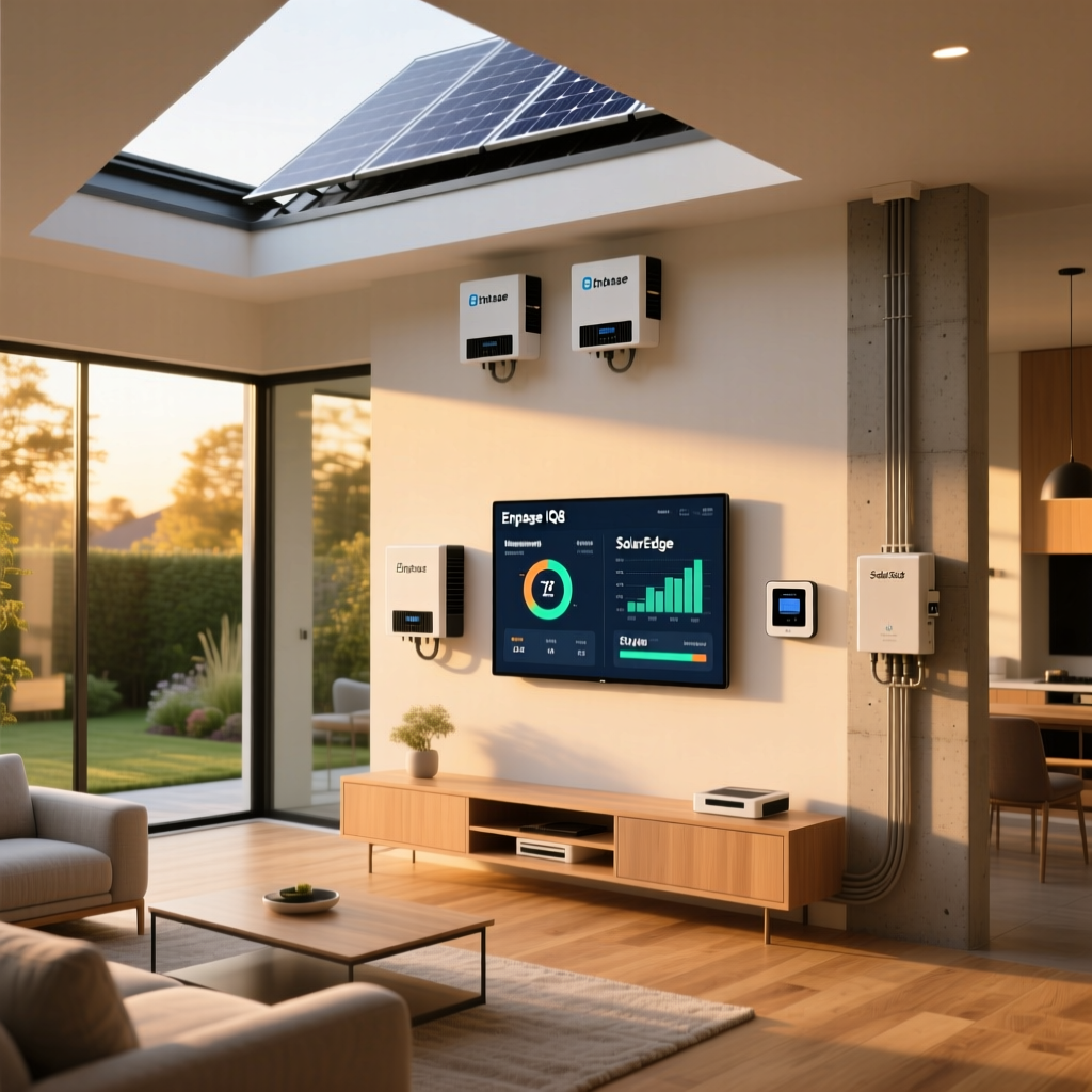 Enphase IQ8 Microinverters vs SolarEdge Power Optimizers: Complete Comparison
