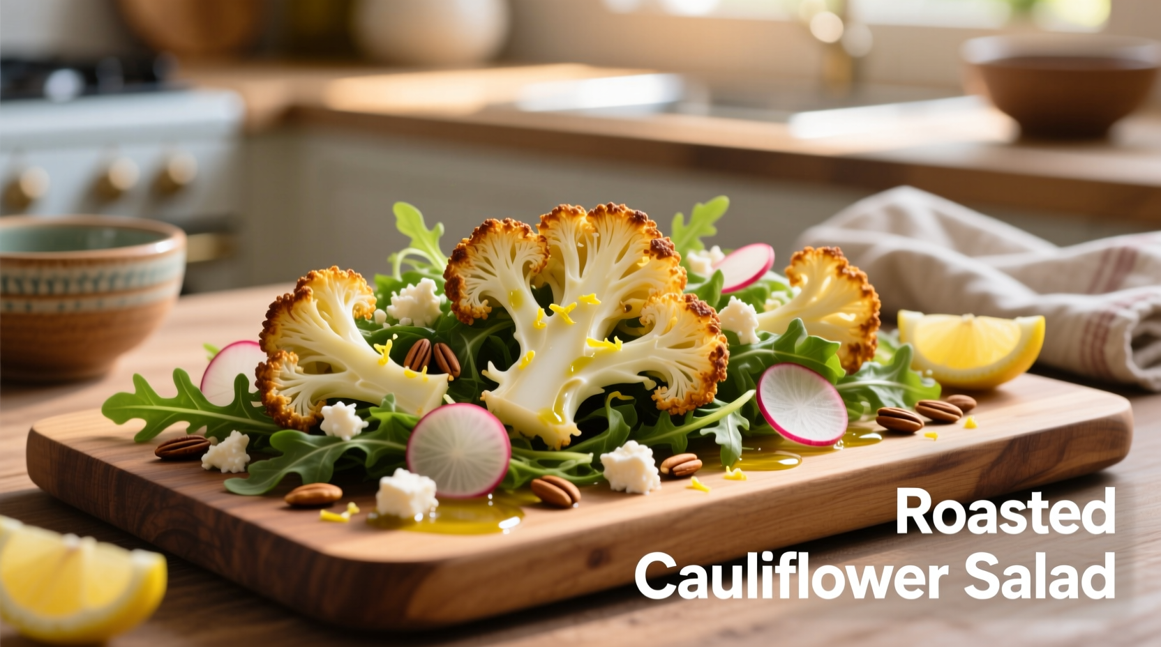 Perfect Roasted Cauliflower Salad Recipe in 25 Minutes