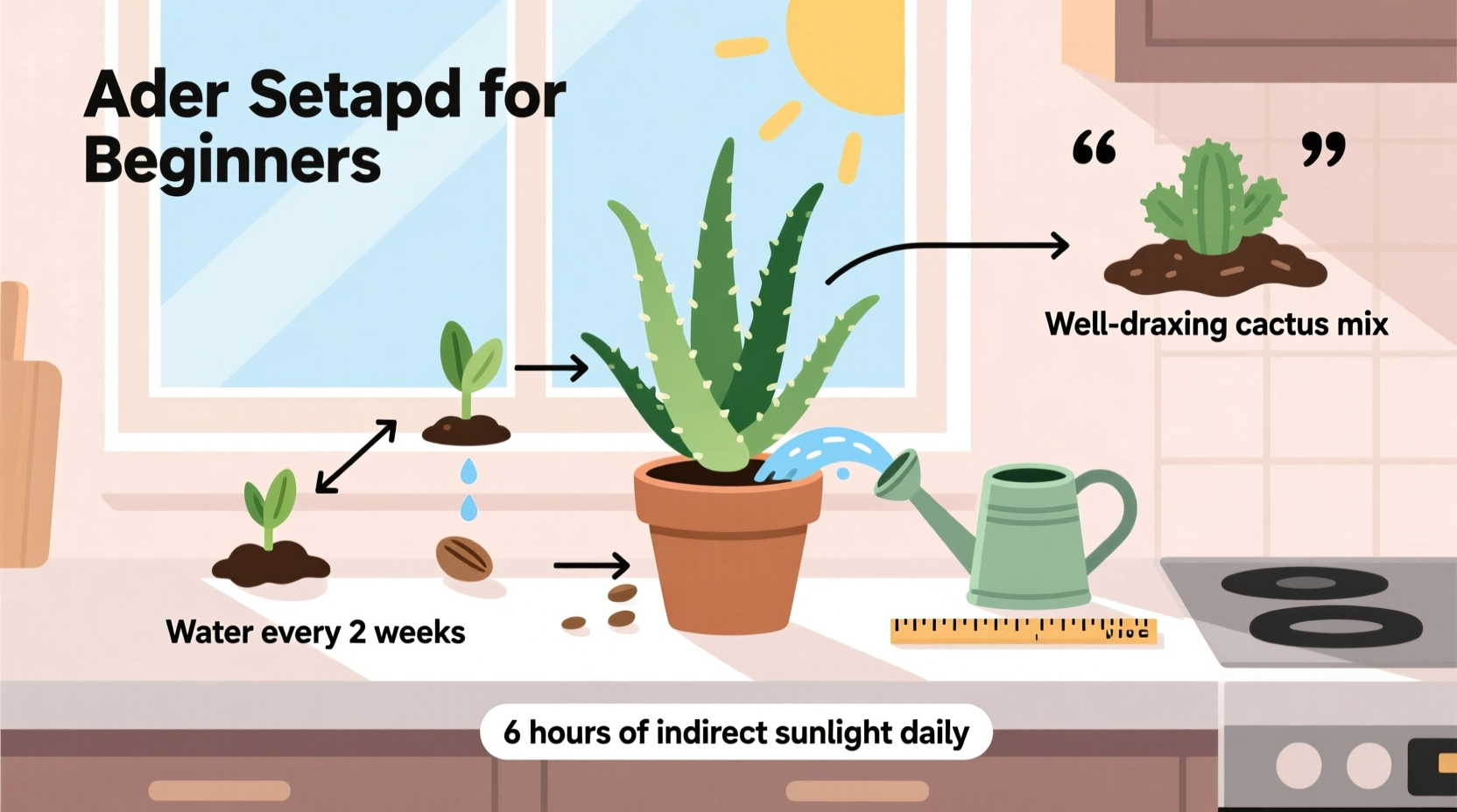 5 Secrets to Growing Aloe Vera at Home | TheHomeSprouts