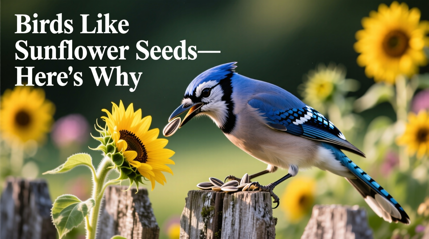 Yes, Birds Like Sunflower Seeds—Here's Why