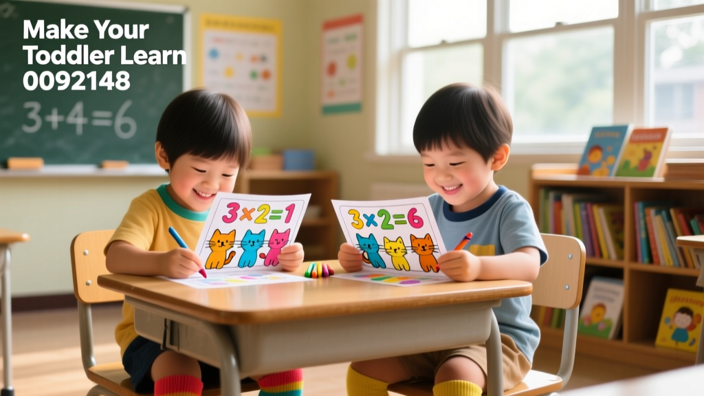 Multiplication Coloring Sheets to Make Your Toddler Learn: Developmentally Appropriate Strategies, Evidence-Based Timing, and Practical Implementation