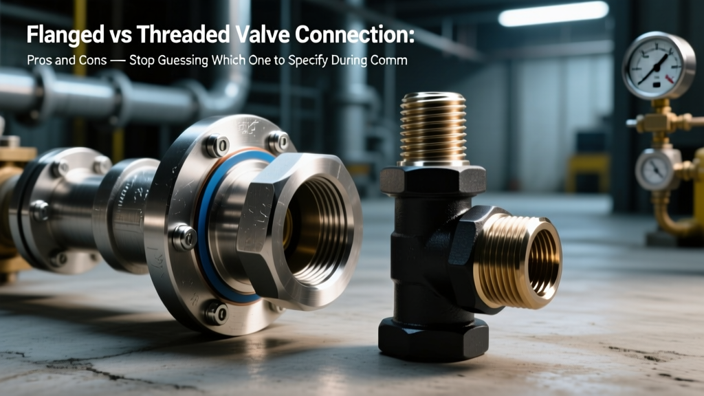 Flanged vs Threaded Valves: Real-World Pros & Cons