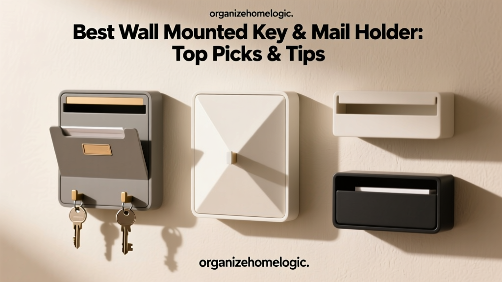 Best Wall Mounted Key & Mail Holder: Top Picks & Tips