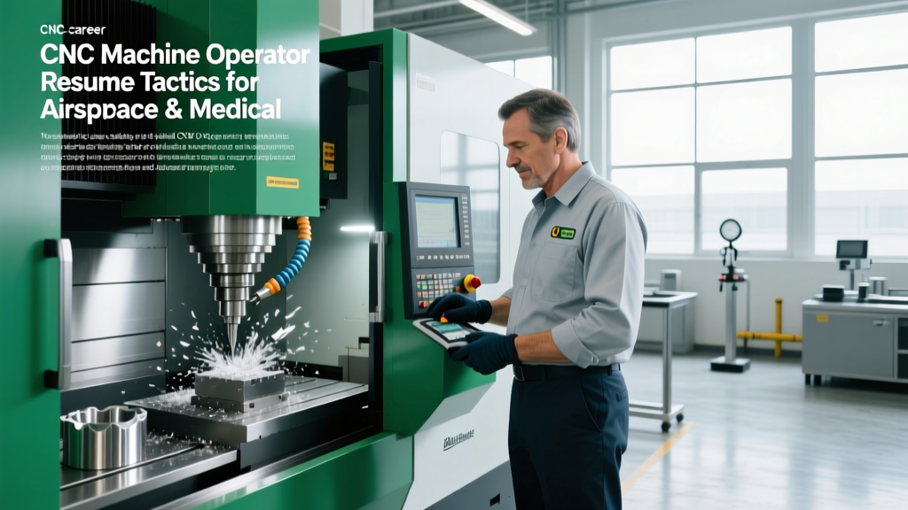 CNC Machine Operator Resume Tactics for Aerospace & Medical