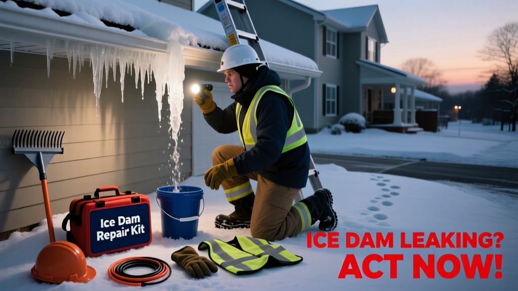 Ice Dam Leaking: Emergency Guide