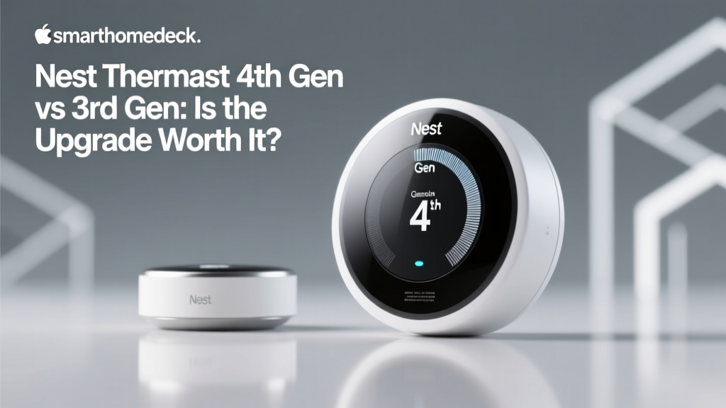 Nest Thermostat 4th Gen vs 3rd Gen: Is the Upgrade Worth It?