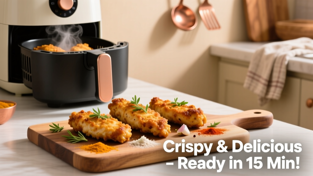 Vegan Chicken Tenders in Air Fryer (Crispy & Easy!)