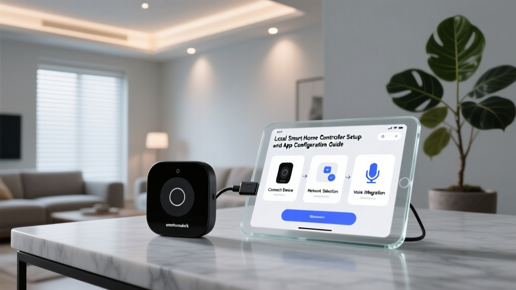 Local Smart Home Controller Setup and App Configuration Guide