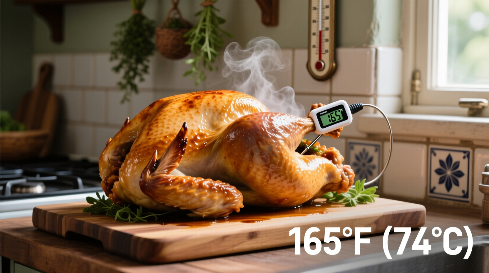 what temp to cook turkey to