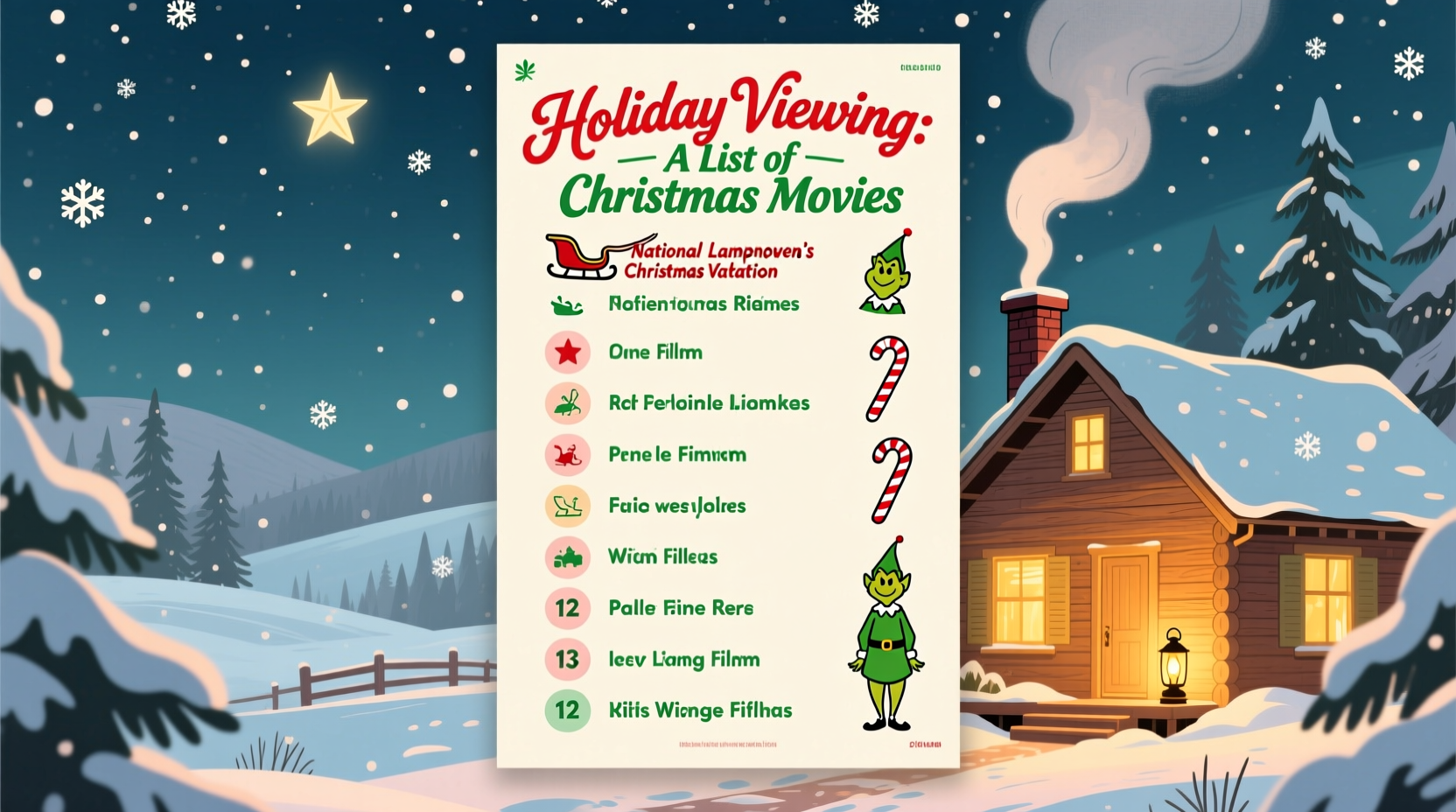 a list of christmas movies