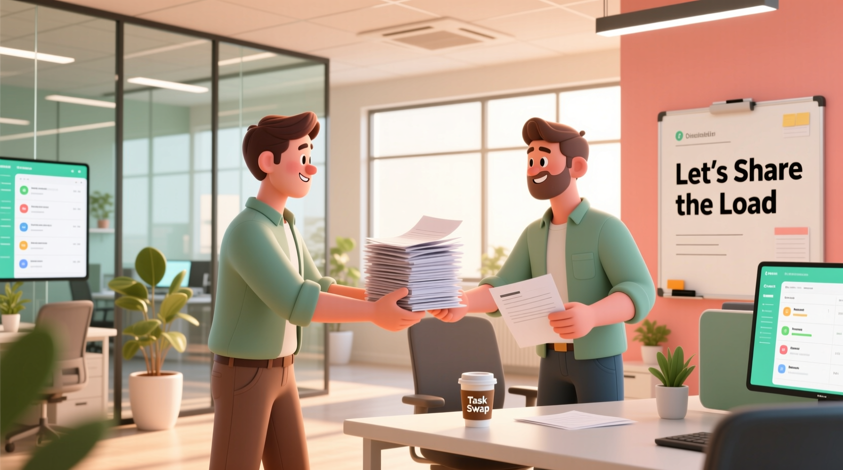 Do a Work Swap with Colleagues to Tackle Nagging Tasks: Evidence-Based Efficiency
