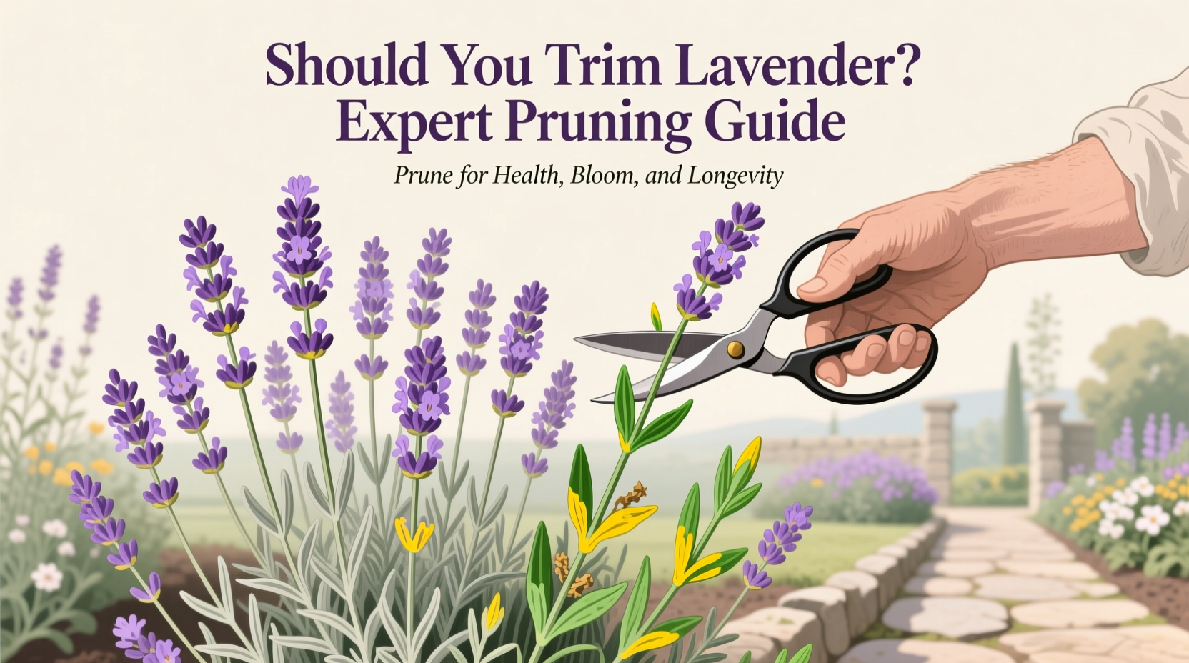 Lavender Pruning: 5 Tips for Bigger Blooms | TheHomeSprouts