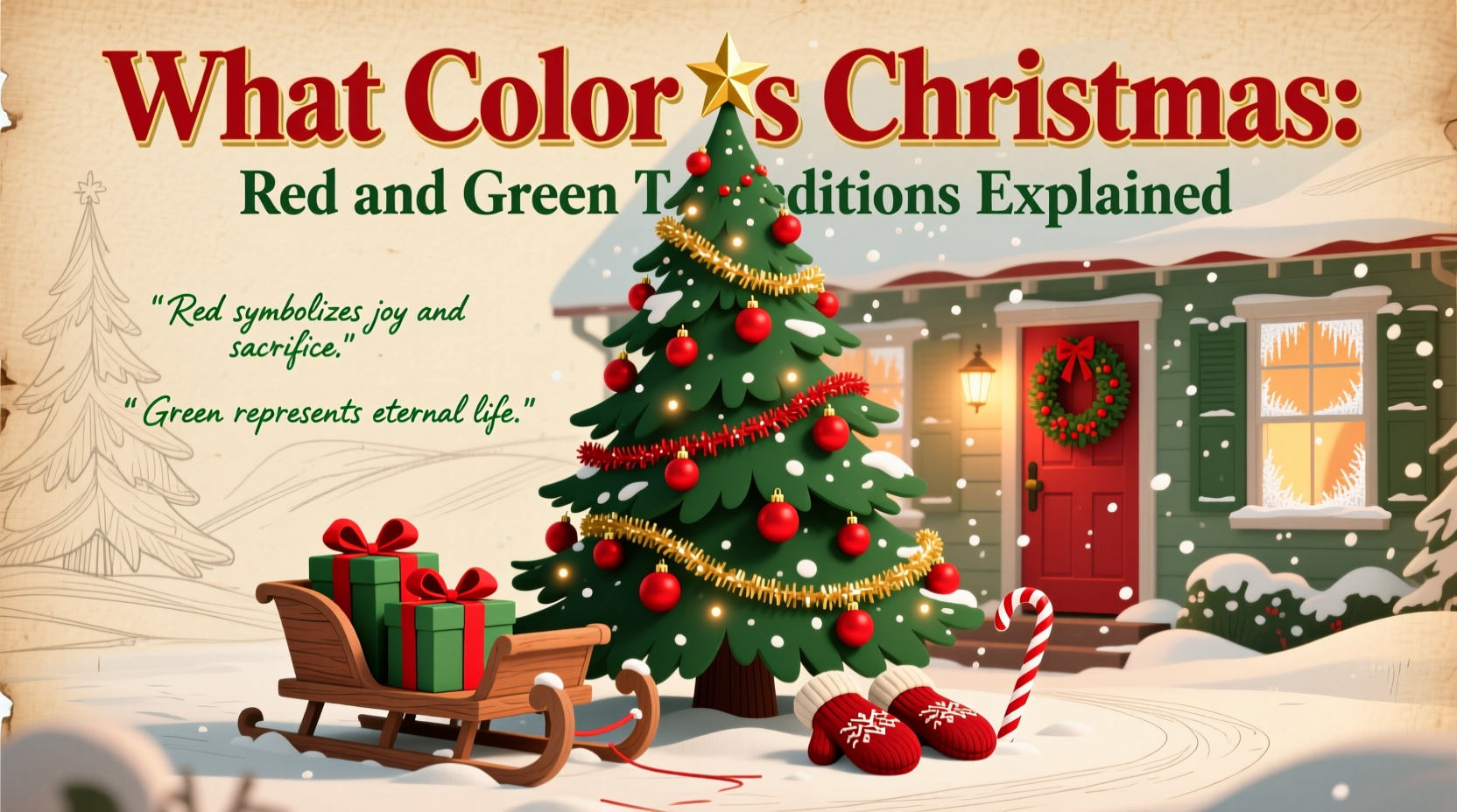 what colour is christmas