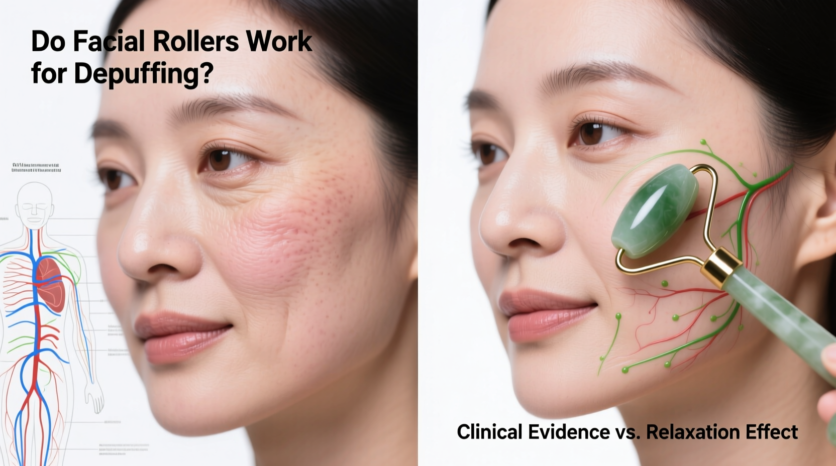 do facial rollers work for depuffing or are they just relaxing