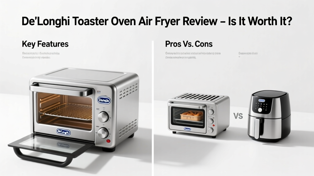 DeLonghi Toaster Oven Air Fryer Review: Worth It?