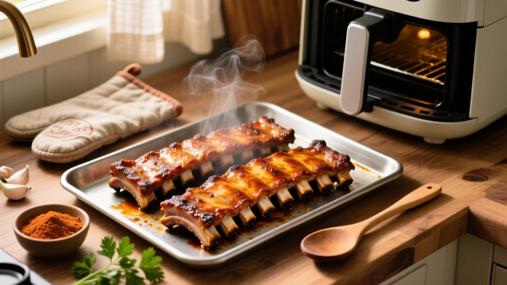 Crispy Boneless Ribs in Air Fryer (Easy & Fast!)