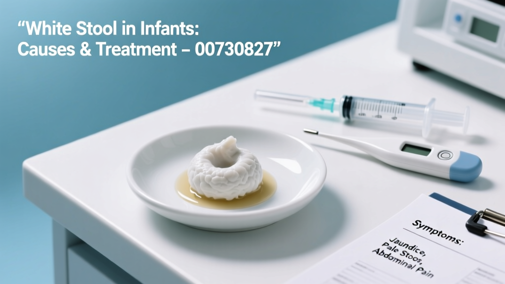 White Poop in Babies: Causes, Symptoms, and Evidence-Based Treatment Approaches