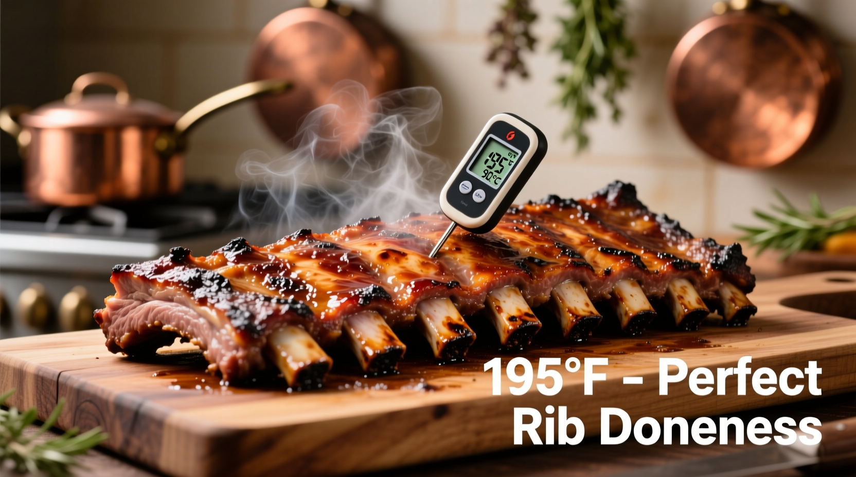 what temperature to cook ribs