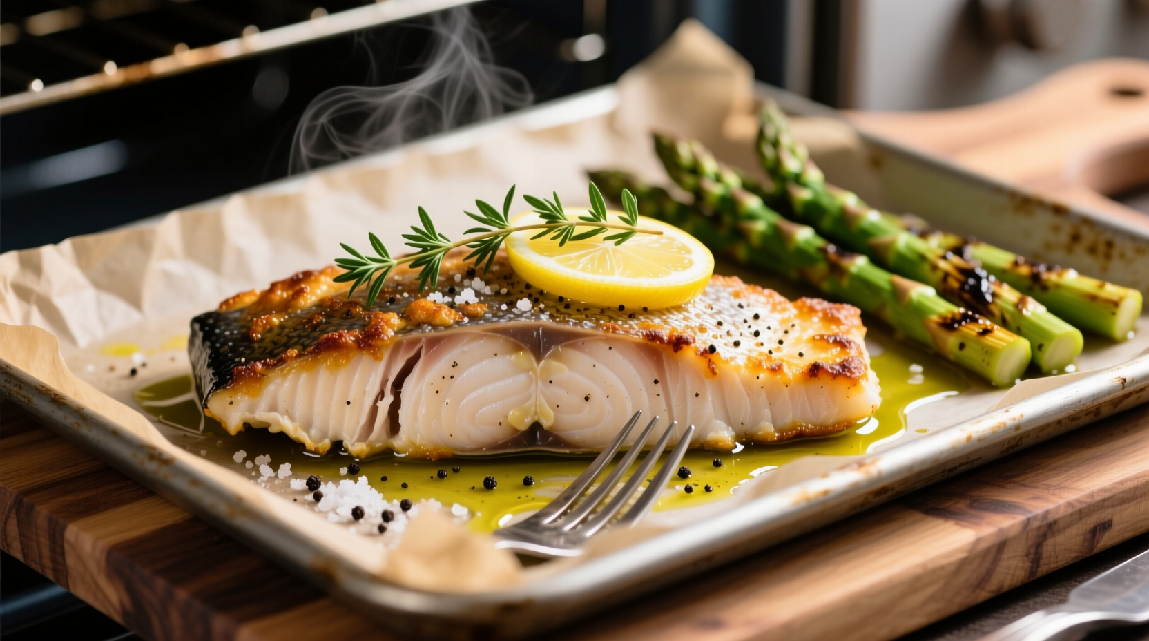 how to cook swordfish in the oven