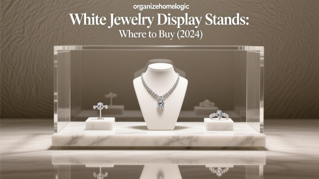 White Jewelry Display Stands: Where to Buy (2024)