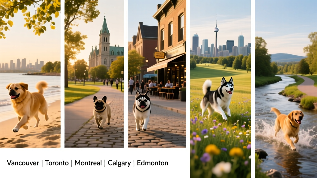 Top 5 Canadian cities for dog lovers