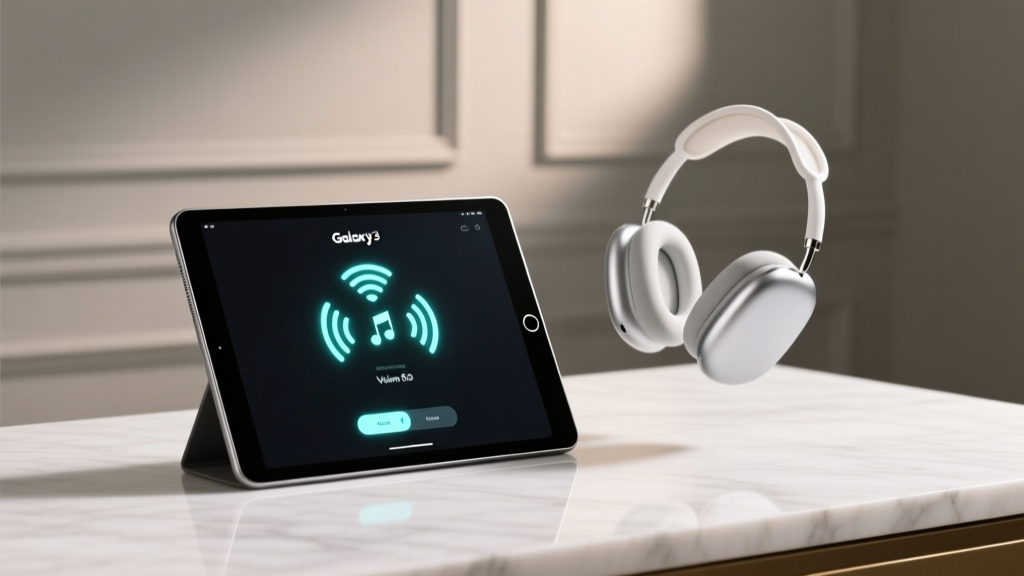 Pair Galaxy Tab A7 Lite with Bluetooth Headphones