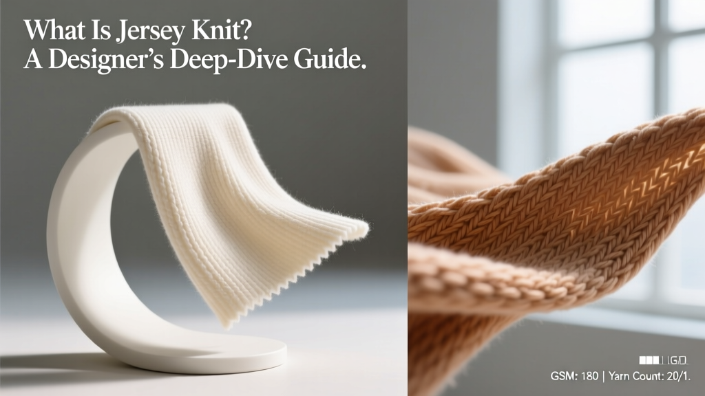 What Is Jersey Knit? A Designer’s Deep-Dive Guide