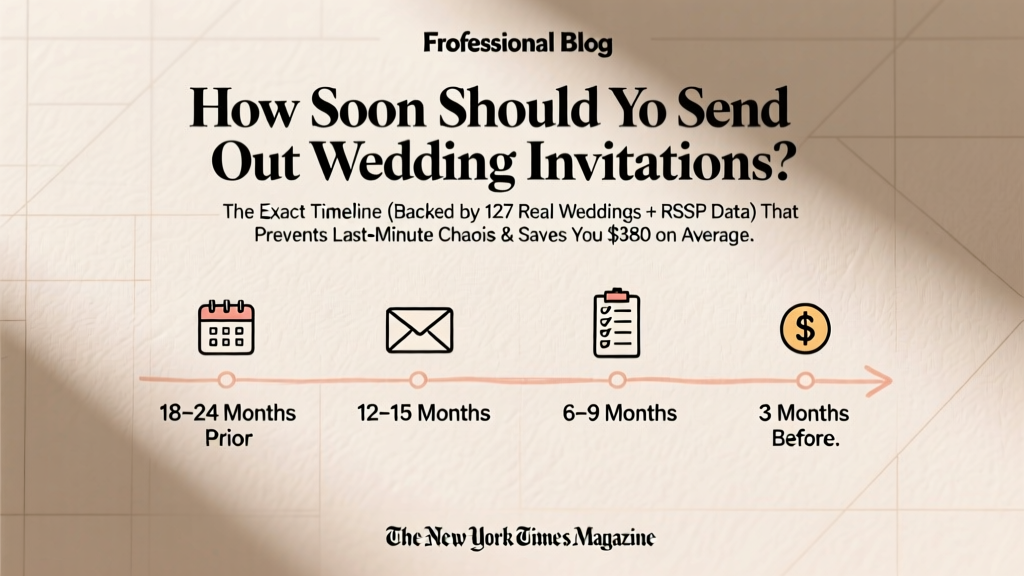 How Soon Should I Send Out Wedding Invitations (2026)