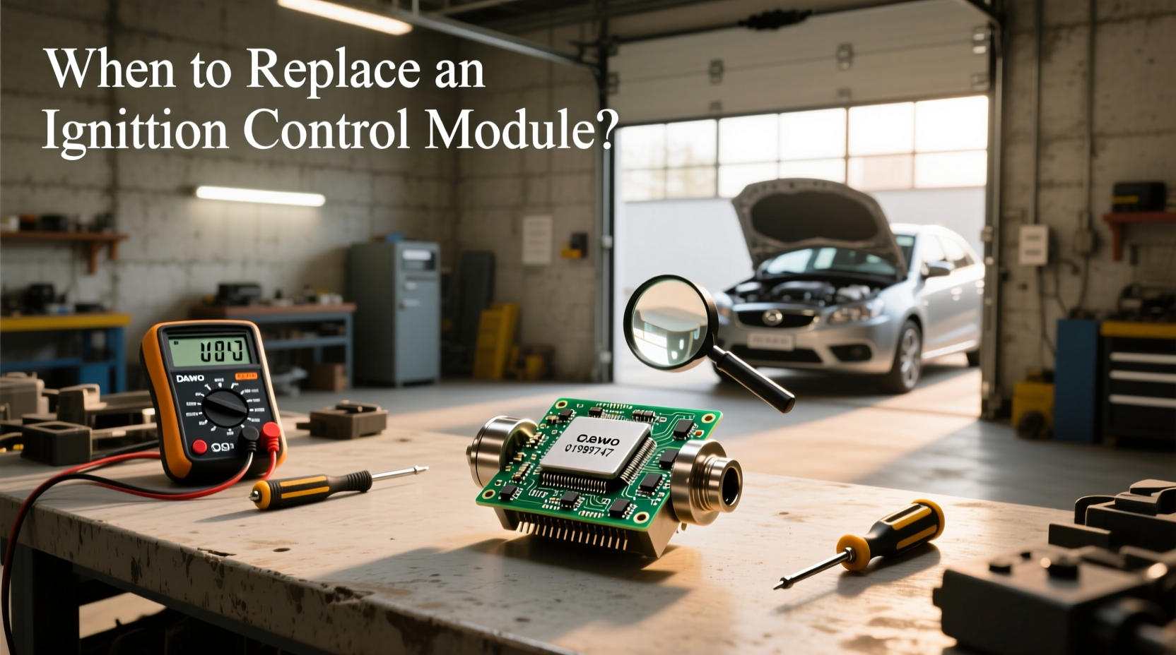 How to choose daewoo cielo ignition module 01989747,When to replace an ignition control module?
