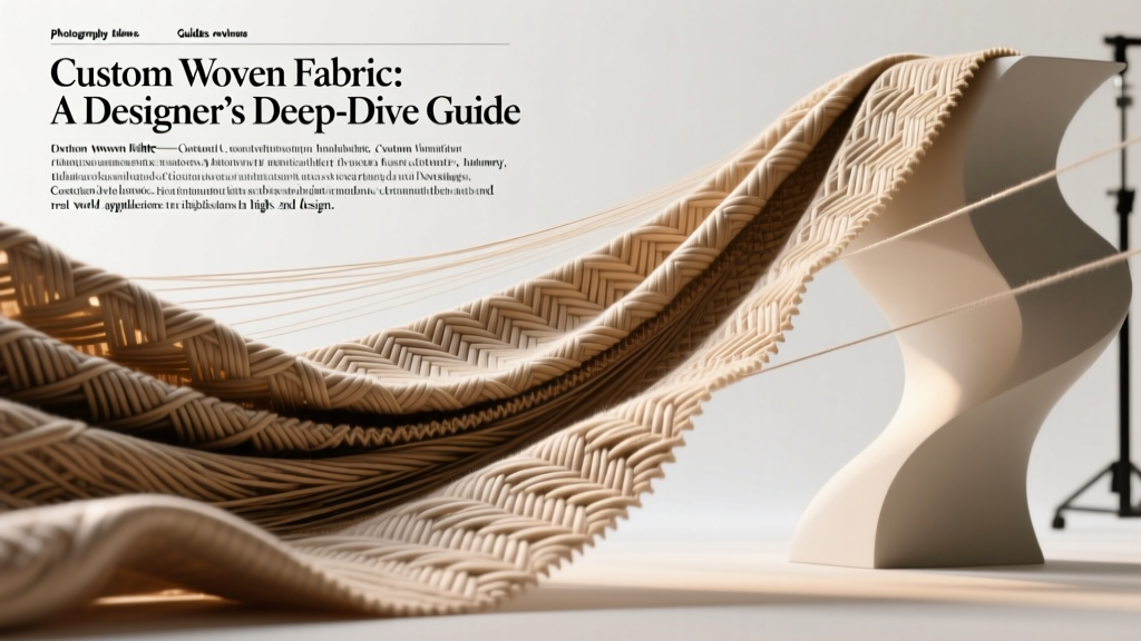 Custom Woven Fabric: A Designer’s Deep-Dive Guide