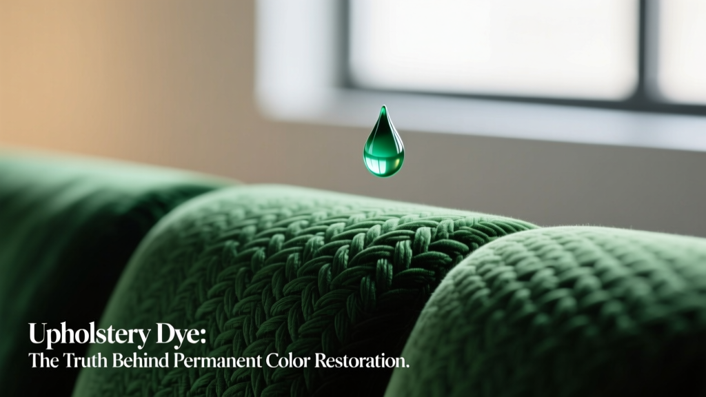 Upholstery Dye: The Truth Behind Permanent Color Restoration