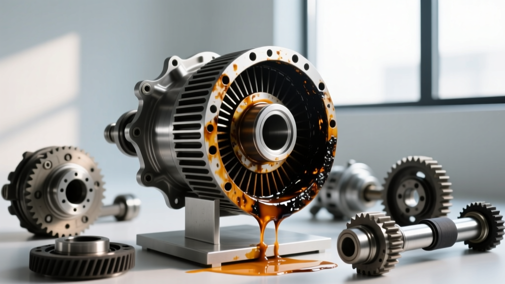 Signs of Bad Differential Fluid: Thermal Breakdown & Cooling
