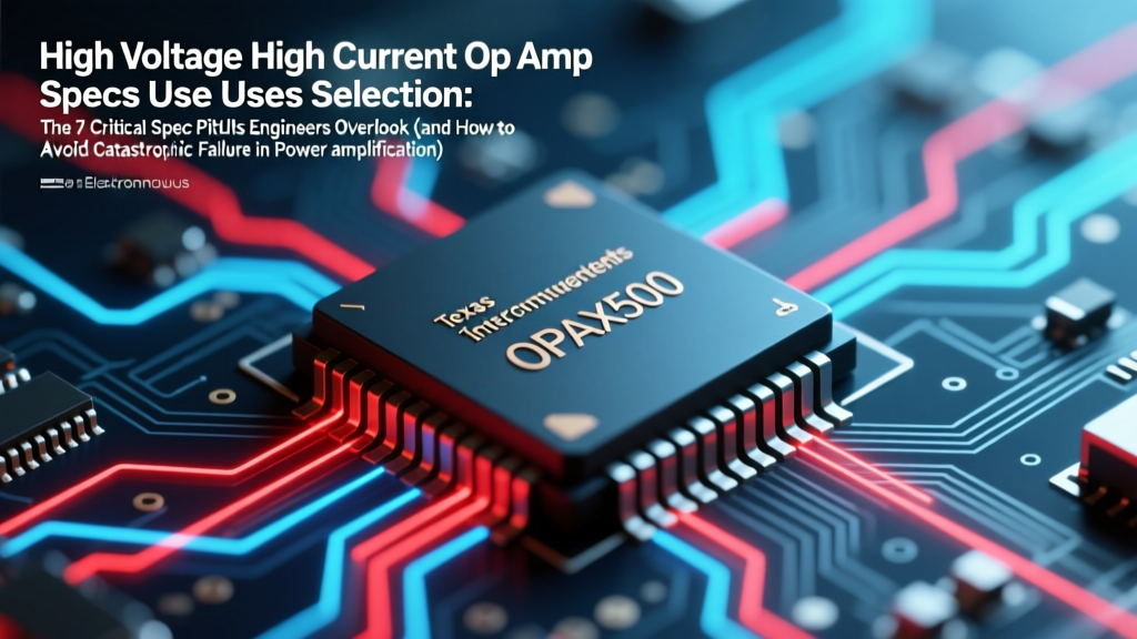High Voltage High Current Op Amp Specs Use Cases Selection: The 7 Critical Spec Pitfalls Engineers Overlook (and How to Avoid Catastrophic Failure in Power Amplification)